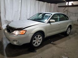 Subaru salvage cars for sale: 2007 Subaru Legacy Outback 2.5I Limited