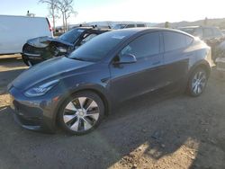 Salvage cars for sale from Copart Cleveland: 2021 Tesla Model Y