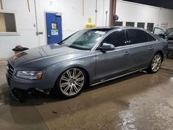 Audi a8 salvage cars for sale: 2015 Audi A8 L Quattro