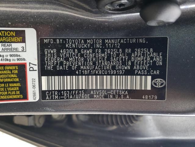 2012 Toyota Camry Base