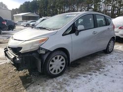 Salvage cars for sale at Seaford, DE auction: 2014 Nissan Versa Note S