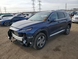 Salvage cars for sale at Elgin, IL auction: 2022 Hyundai Santa FE SEL