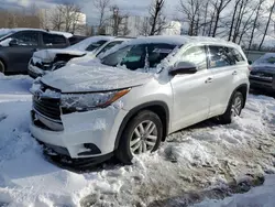 Toyota Vehiculos salvage en venta: 2016 Toyota Highlander LE