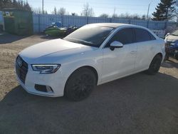 Salvage cars for sale at Bowmanville, ON auction: 2020 Audi A3 S-LINE Premium