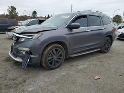 Salvage cars for sale at Gaston, SC auction: 2018 Honda Pilot Elite