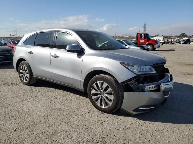 2016 Acura MDX Technology