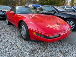 Salvage cars for sale at Mendon, MA auction: 1994 Chevrolet Corvette