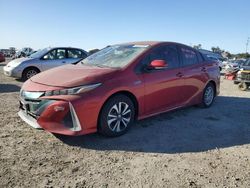 Salvage cars for sale from Copart San Diego, CA: 2017 Toyota Prius Prime