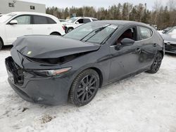 Salvage cars for sale from Copart Cookstown, ON: 2021 Mazda 3 Premium