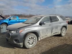 Salvage cars for sale from Copart Des Moines, IA: 2019 Chevrolet Traverse LT