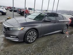 Salvage cars for sale from Copart Spartanburg, SC: 2018 Honda Accord Hybrid EXL