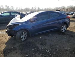 Salvage cars for sale at New Britain, CT auction: 2013 Hyundai Elantra GLS