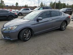 Salvage cars for sale at Gaston, SC auction: 2014 Honda Accord EXL