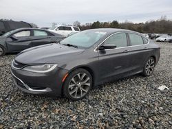 Salvage cars for sale at Byron, GA auction: 2016 Chrysler 200 C