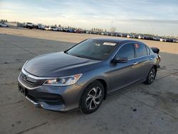 Salvage cars for sale at Sacramento, CA auction: 2017 Honda Accord LX