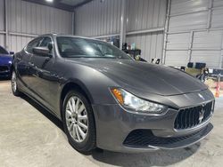 Maserati salvage cars for sale: 2017 Maserati Ghibli