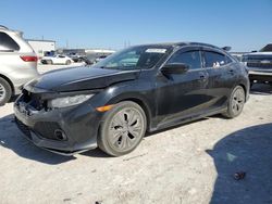 Salvage cars for sale at Haslet, TX auction: 2017 Honda Civic EX