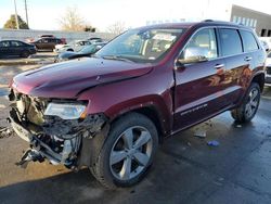 Vehiculos salvage en venta de Copart Littleton, CO: 2016 Jeep Grand Cherokee Overland