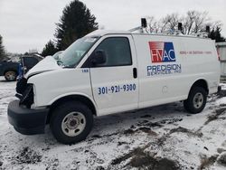 Salvage trucks for sale at Finksburg, MD auction: 2023 Chevrolet Express G2500