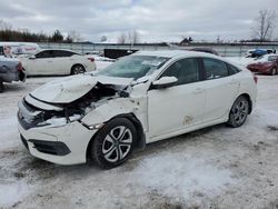 Salvage cars for sale at Columbia Station, OH auction: 2017 Honda Civic LX