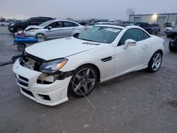 Salvage cars for sale at Kansas City, KS auction: 2012 Mercedes-Benz SLK 350