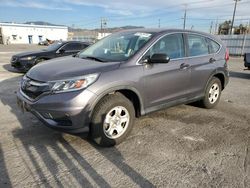 Salvage cars for sale at Sun Valley, CA auction: 2015 Honda CR-V LX