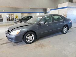 Salvage cars for sale at Sandston, VA auction: 2007 Honda Accord EX