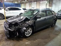 Salvage cars for sale at Woodhaven, MI auction: 2018 Ford Focus SE