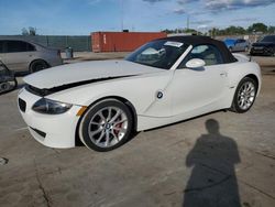 BMW z4 salvage cars for sale: 2008 BMW Z4 3.0