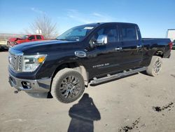 Salvage cars for sale at Albuquerque, NM auction: 2017 Nissan Titan XD SL