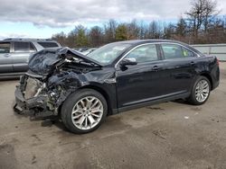 Salvage cars for sale from Copart Brookhaven, NY: 2019 Ford Taurus Limited