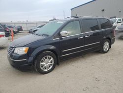 Salvage cars for sale at Appleton, WI auction: 2010 Chrysler Town & Country Limited