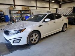 Salvage cars for sale at Byron, GA auction: 2015 KIA Optima LX