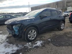 Salvage cars for sale at Fredericksburg, VA auction: 2020 Chevrolet Blazer 1LT