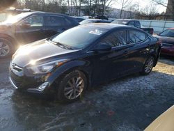 Salvage cars for sale at North Billerica, MA auction: 2015 Hyundai Elantra SE