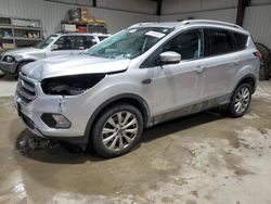 Ford Escape salvage cars for sale: 2017 Ford Escape Titanium