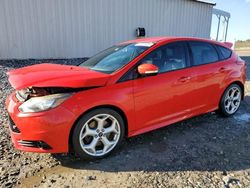 Salvage cars for sale at Tifton, GA auction: 2013 Ford Focus ST