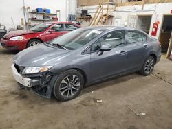 Honda salvage cars for sale: 2013 Honda Civic EX