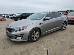 Salvage cars for sale at Houston, TX auction: 2015 KIA Optima LX