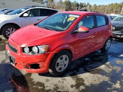 Salvage cars for sale at Exeter, RI auction: 2015 Chevrolet Sonic LS