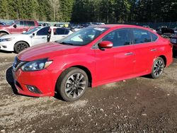 Vehiculos salvage en venta de Copart Graham, WA: 2019 Nissan Sentra S