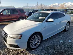 Salvage cars for sale at auction: 2015 Audi A5 Premium Plus