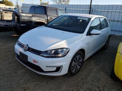 2017 Volkswagen E-GOLF SE en venta en American Canyon, CA