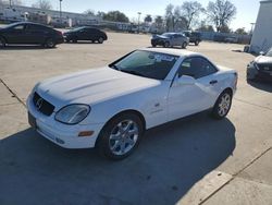 Salvage cars for sale from Copart Sacramento, CA: 1998 Mercedes-Benz SLK 230 Kompressor