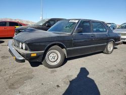 Salvage cars for sale at North Las Vegas, NV auction: 1988 BMW 535 Automatic