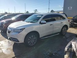 Salvage cars for sale at New Orleans, LA auction: 2014 Acura MDX Technology