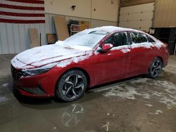 Salvage cars for sale from Copart Candia, NH: 2023 Hyundai Elantra Limited