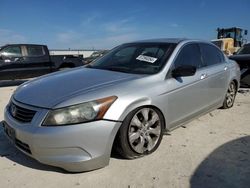 Salvage cars for sale from Copart Haslet, TX: 2009 Honda Accord EXL