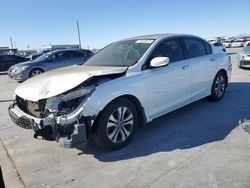 Buy Salvage Cars For Sale now at auction: 2015 Honda Accord LX