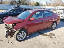 Nissan salvage cars for sale: 2016 Nissan Versa S